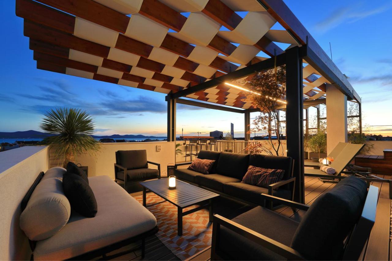 Penthouse Diem - Private Pool With Sea View Zadar Eksteriør bilde