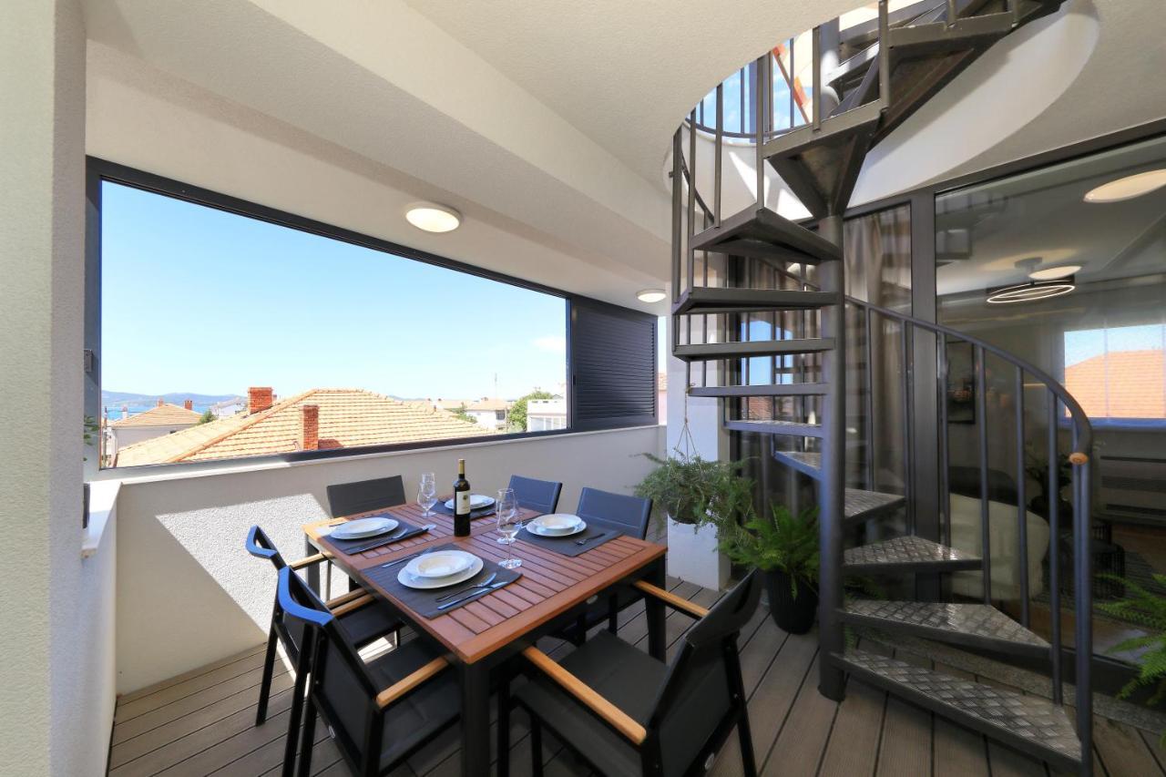 Penthouse Diem - Private Pool With Sea View Zadar Eksteriør bilde